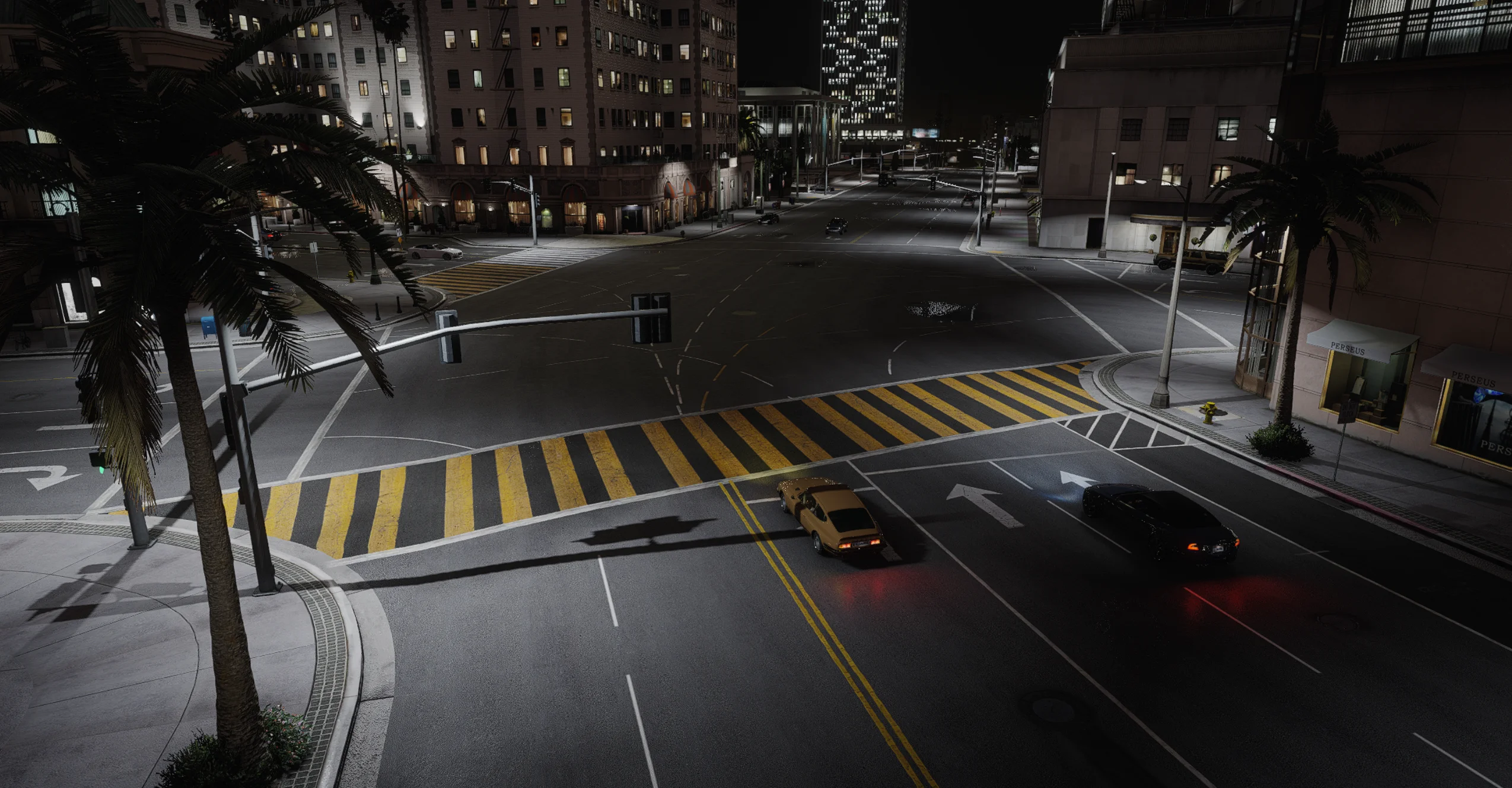 White Streetlights Addon